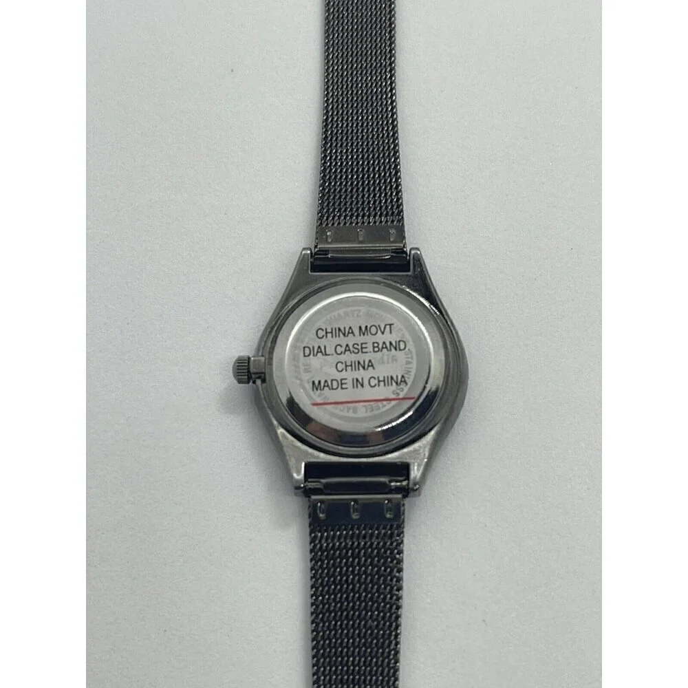 Paul Jardin Men's Quartz Watch Round All Black Water Resistant
